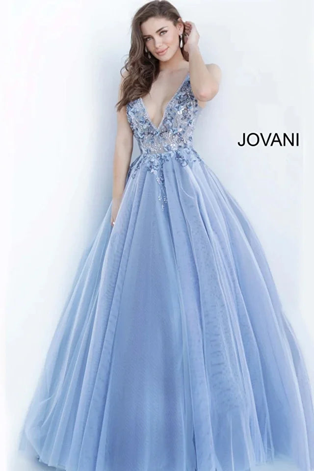 Jovani floral outlet gown