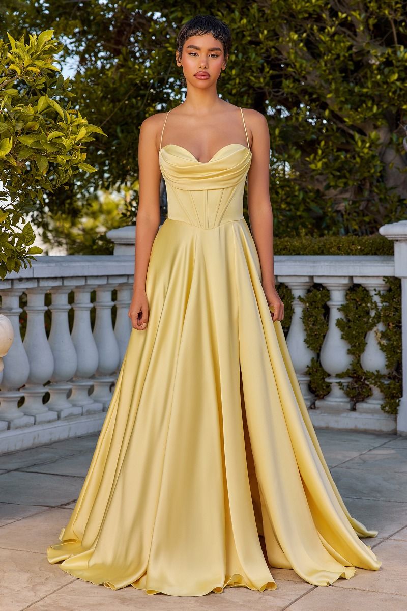 Ladivine 7481 Elegant Formal A-Line Gown Lavender / 14 Ladivine 7481 Elegant Formal A-Line Gown Lavender / 14