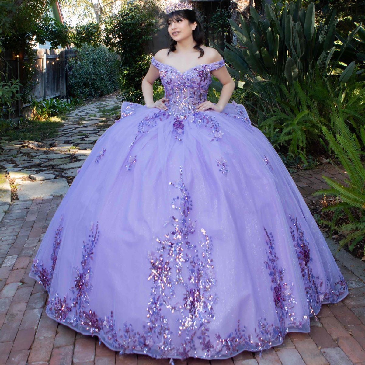 Sweetheart Neckline A-Line Quinceanera Dress by Cinderella Couture USA AS8125J