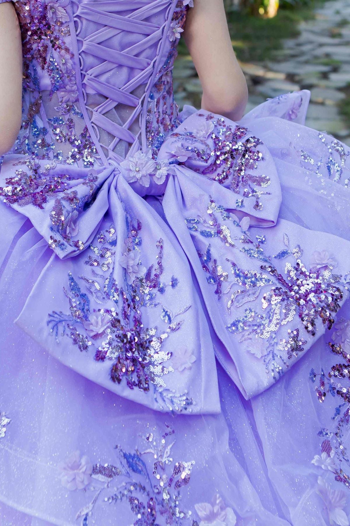 Sweetheart Neckline A-Line Quinceanera Dress by Cinderella Couture USA AS8125J