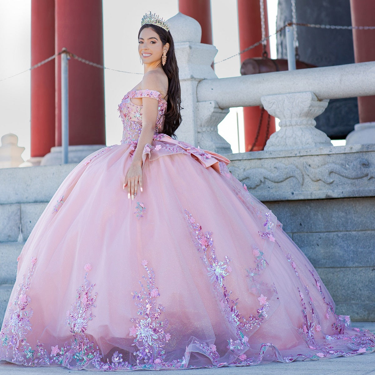 Sweetheart Neckline A-Line Quinceanera Dress by Cinderella Couture USA AS8125J