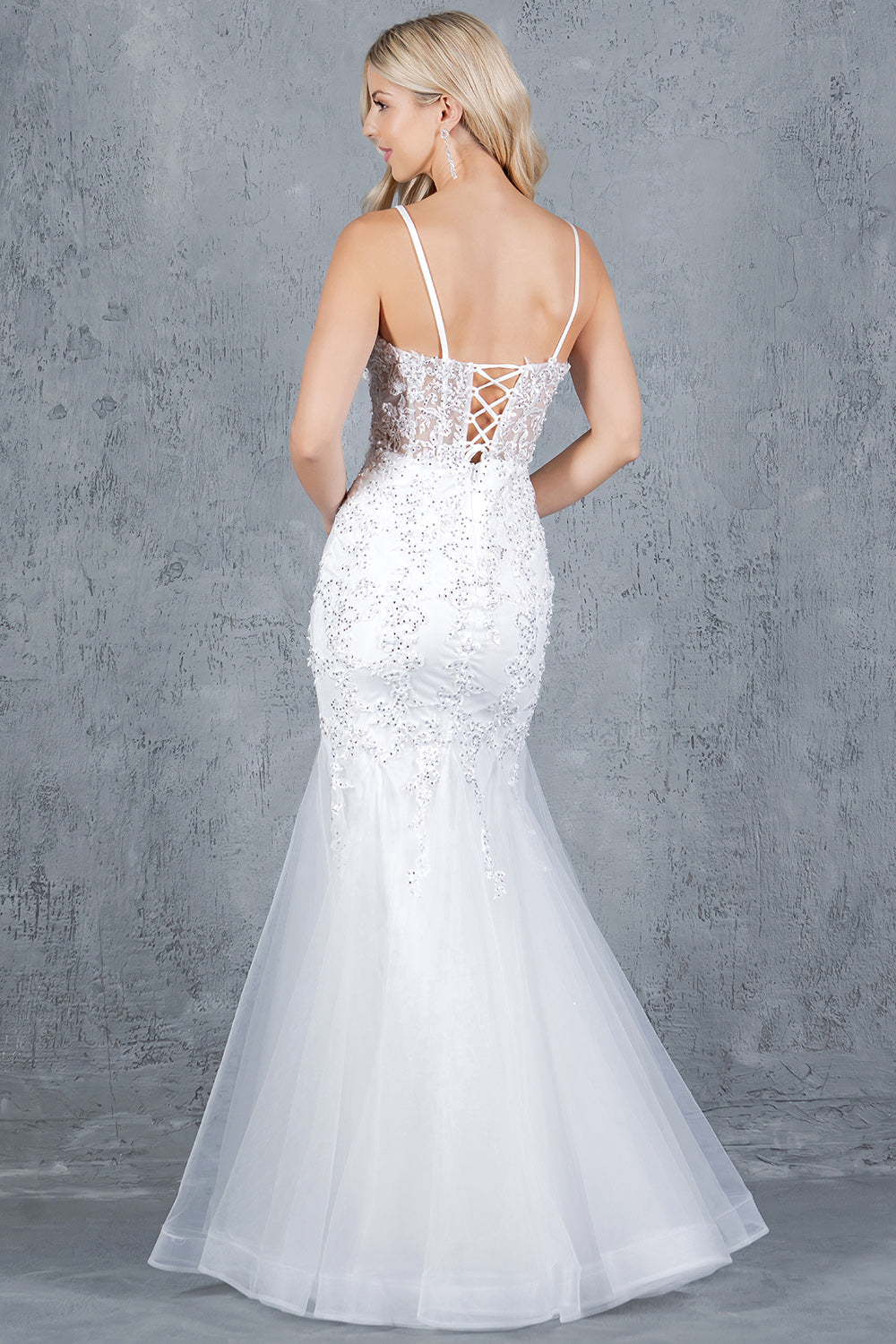 Sweetheart Neckline Spaghetti Straps Party Dress by Cinderella Couture USA AS8175J