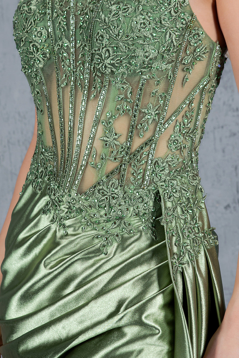 Sequins Spaghetti Straps Sheath Party Dress by Cinderella Couture USA AS8177J