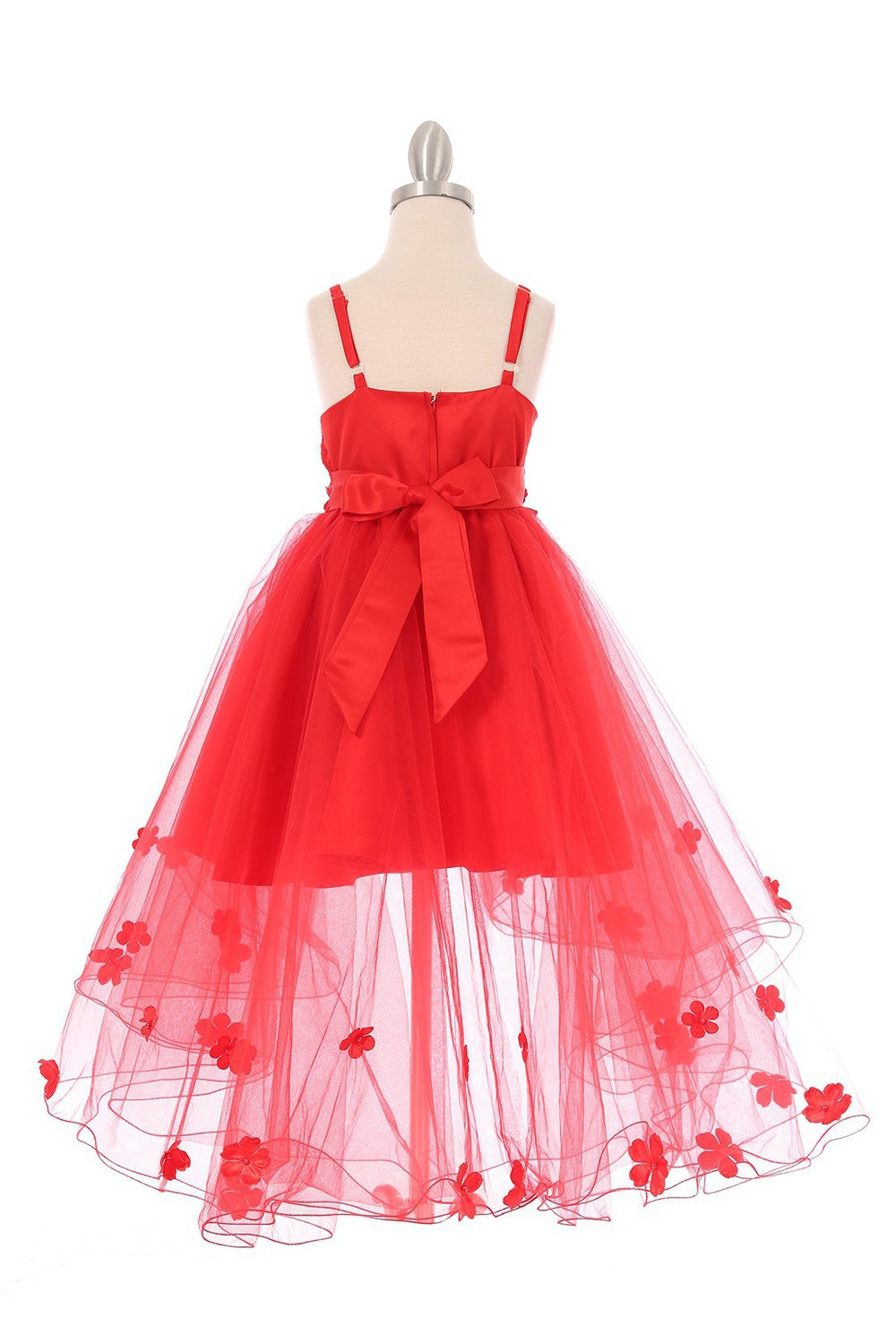 Satin Tulle Party Dress by Cinderella Couture USA AS9019