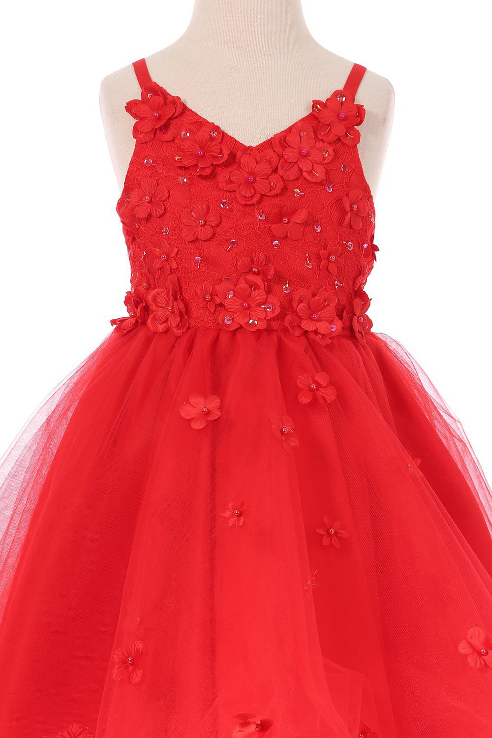 Satin Tulle Party Dress by Cinderella Couture USA AS9019