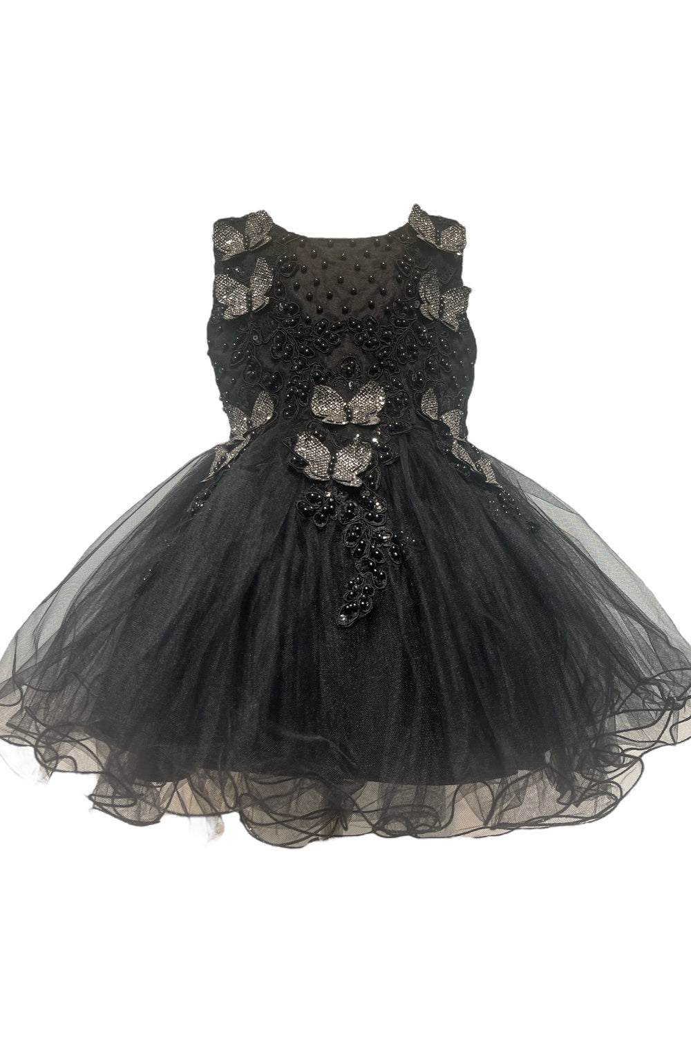 Super Cute Butterfly Tulle Baby Dress by Cinderella Couture USA AS9156B S / Black Super Cute Butterfly Tulle Baby Dress by Cinderella Couture USA AS9156B S / Black