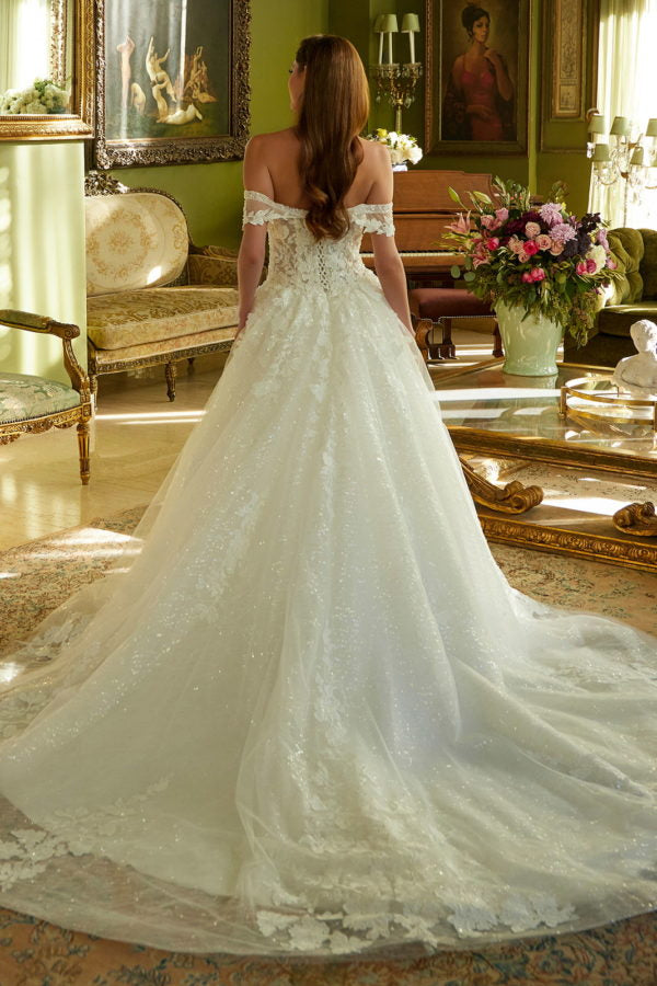 Off The Shoulder A-Line Women Bridal Dress by GLS by Gloria - GL3602