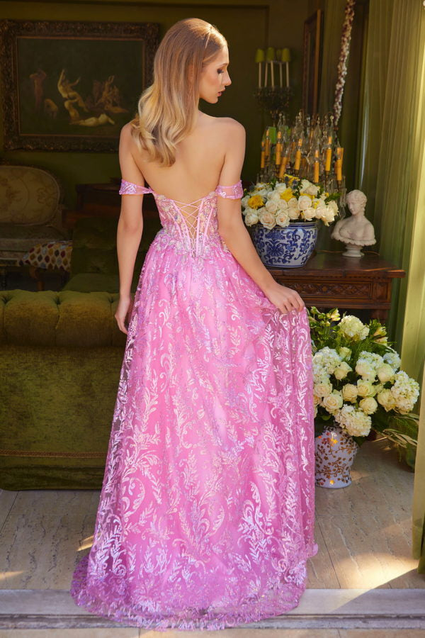 Embellished Sweetheart A-Line Women Formal Dress by Elizabeth K - GL3628 - Special Occasion/Curves