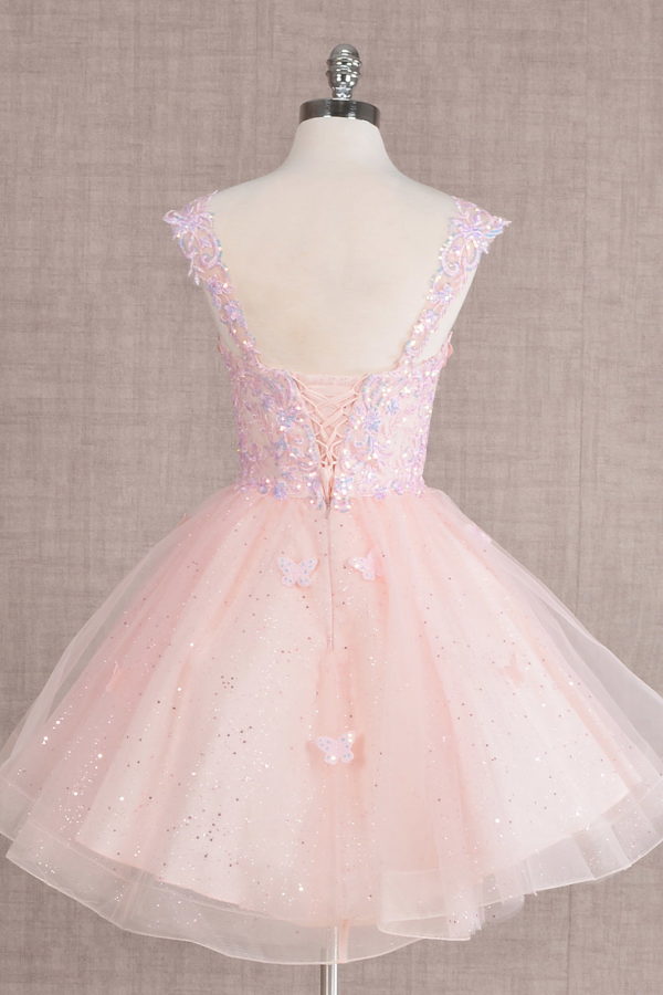 Elizabeth K - GS3186 - Sequin Sweetheart Neckline Cocktail Dress - Short