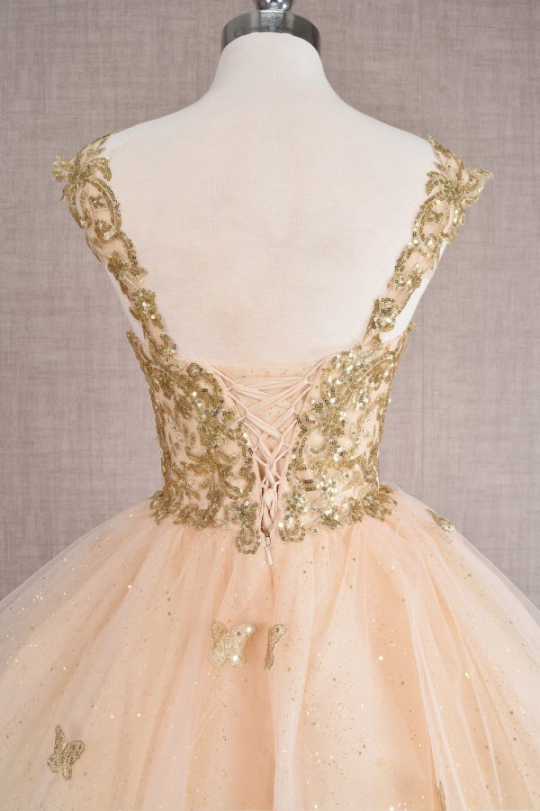 Elizabeth K - GS3186 - Sequin Sweetheart Neckline Cocktail Dress - Short