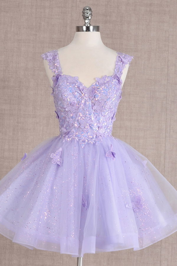 Elizabeth K - GS3186 - Sequin Sweetheart Neckline Cocktail Dress - Short