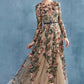 Andrea & Leo Couture A0926 Savannah Floral Sequin Gown - Special Occasion/Curves