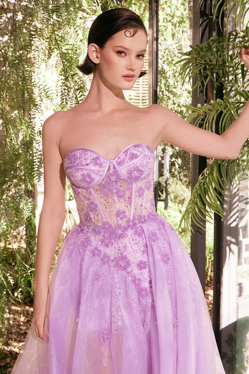 Sweetheart Neckline A-Line Gown by Andrea and Leo A1381 - Special Occasion