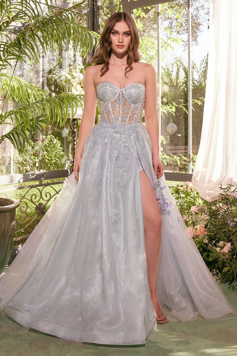 Sweetheart Neckline A-Line Gown by Andrea and Leo A1381 - Special Occasion