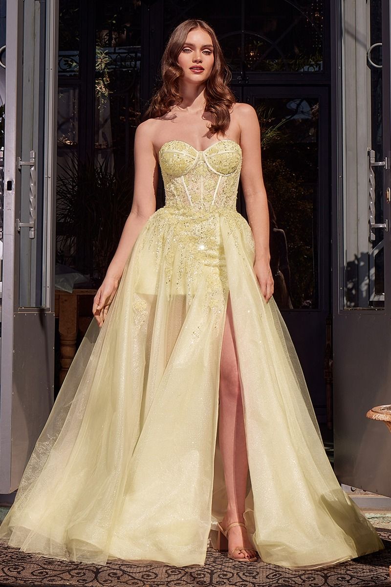 Sweetheart Neckline A-Line Gown by Andrea and Leo A1381 - Special Occasion