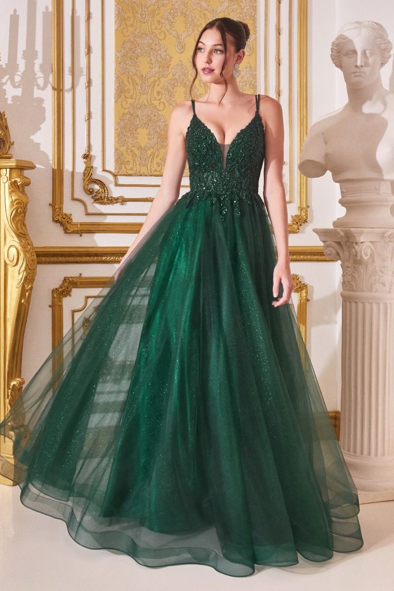 A-Line Layered Tulle Dress by Cinderella Divine - CD0154- Special Occa Ariststyles A-Line Layered Tulle Dress by Cinderella Divine - CD0154- Special Occa Ariststyles