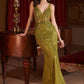 Fully Embellished Mermaid Gown by Cinderella Divine CD0232 - Special Occasion