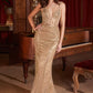 Fully Embellished Mermaid Gown by Cinderella Divine CD0232 - Special Occasion