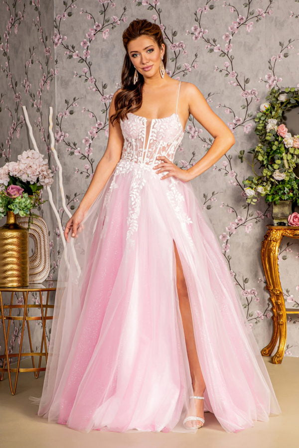GLS by Gloria GL3249 Prom Dress - Light Pink | NewYorkDress GLS by Gloria GL3249 Prom Dress - Light Pink | NewYorkDress