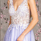 3D Flower Sequin V-Neckline Women Formal Dress by GLS by Gloria - GL3393 - Special Occasion/Curves