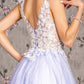 3D Flower Sequin V-Neckline Women Formal Dress by GLS by Gloria - GL3393 - Special Occasion/Curves