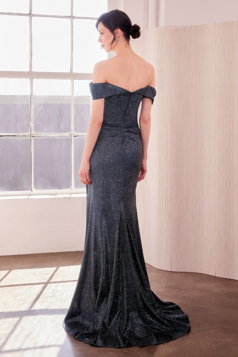 Off Shoulder Sweetheart Neckline Gown By Amoris T605 - Women Evening Formal Gown - Special Occasion