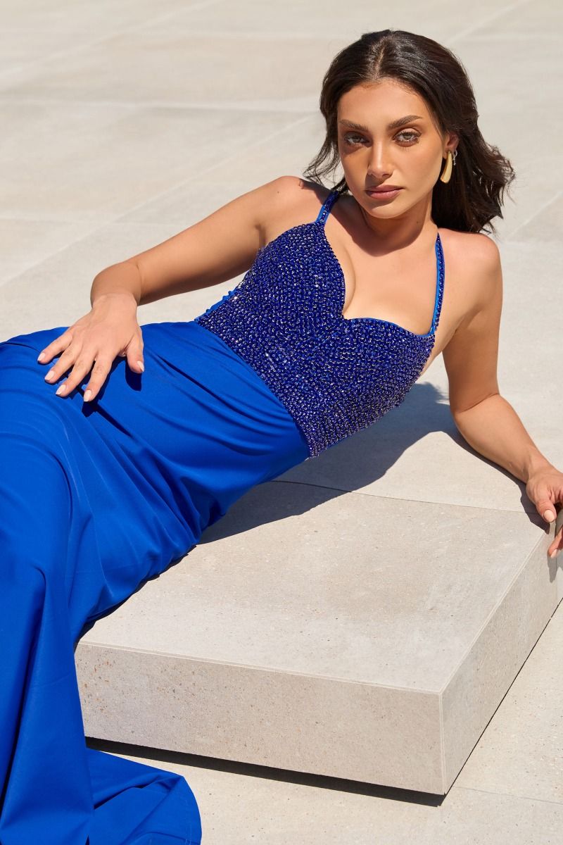 Beaded Bodice Sweetheart Mermaid Gown By Amoris T9002 - Women Evening Formal Gown - Special Occasion