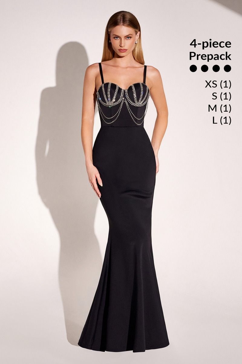 Fitted Sweetheart Neckline Gown By Amoris T9003P - Women Evening Formal Gown - Special Occasion