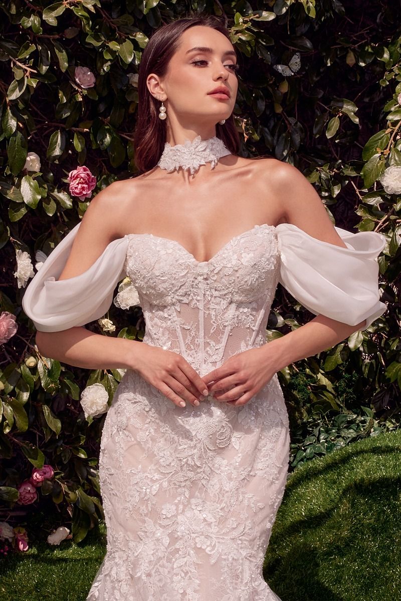 Strapless Sweetheart Neckline Mermaid Bridal Gown by Andrea & Leo Couture - WL031
