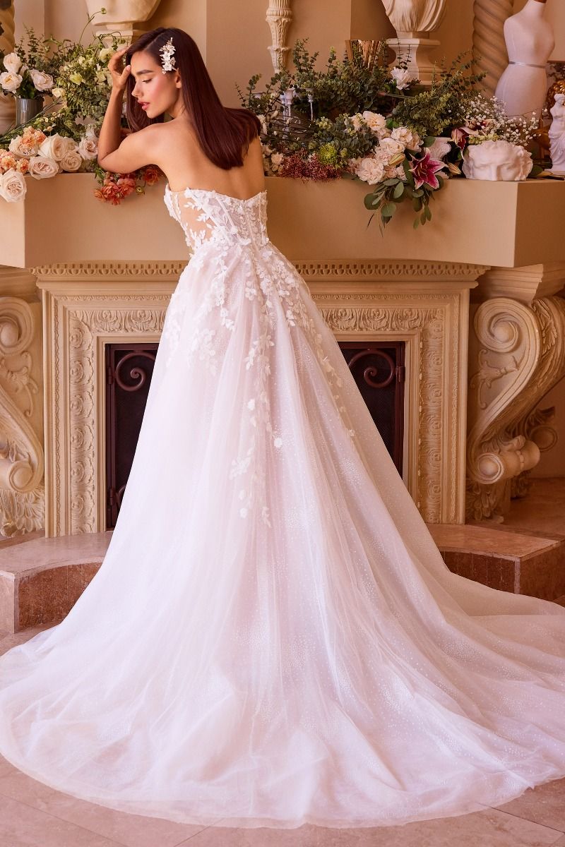Sweetheart Neckline Layered Tulle Bridal Gown by Andrea & Leo Couture WL032 - Special Occasion