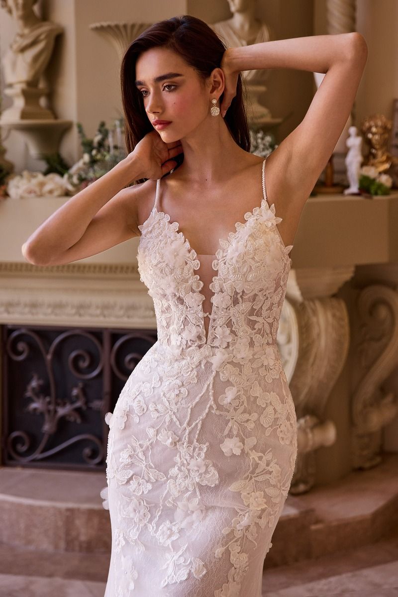 Sweetheart Neckline Layered Tulle Bridal Gown by Andrea & Leo Couture WL053 - Special Occasion