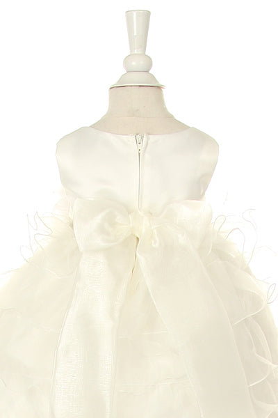 Ruffle Tulle Baby Dress by Cinderella Couture USA AS1160B