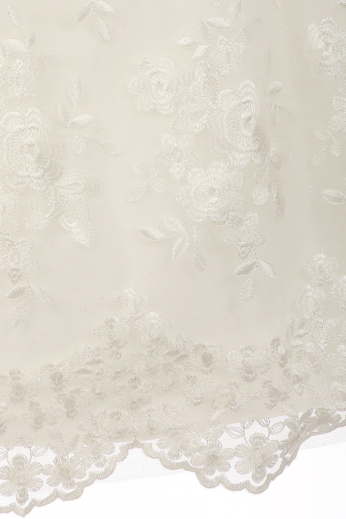 Puff Sleeve Lace Satin Girl Flower Girl Dress by Cinderella Couture USA AS2904