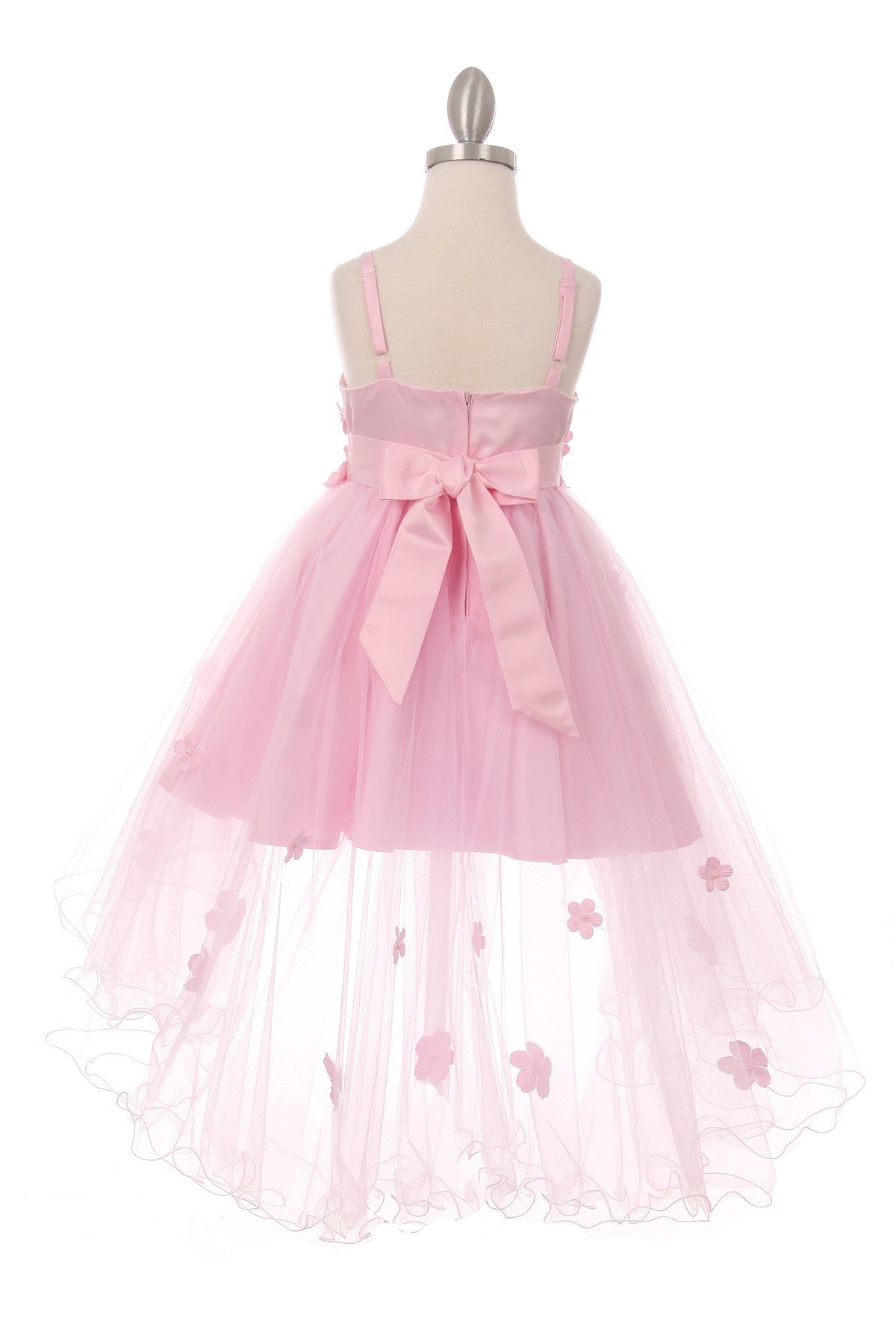 Satin Tulle Party Dress by Cinderella Couture USA AS9019