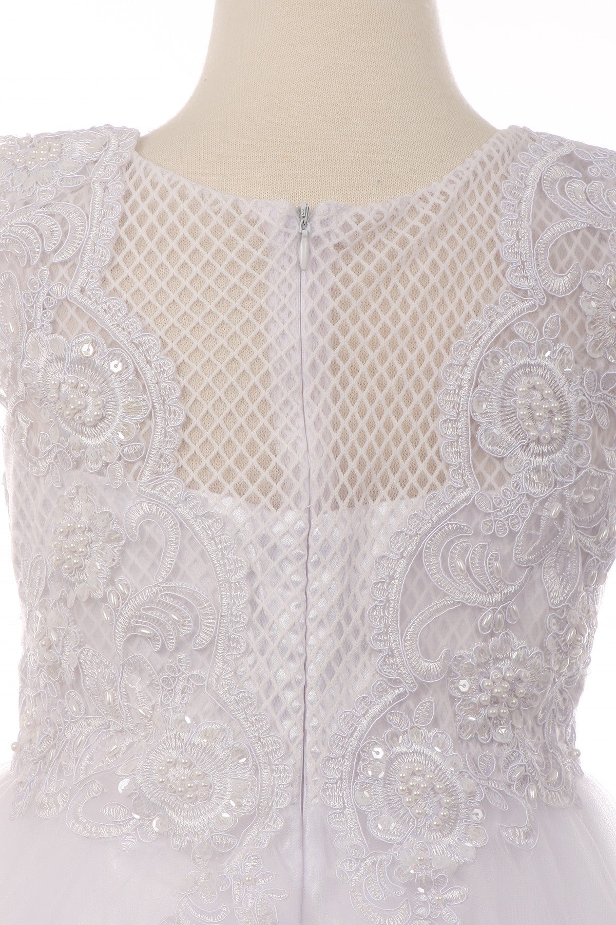 Lace Soft Tulle Girl Communion by Cinderella Couture USA AS2909