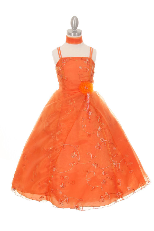 Crystal Girl Mini Quince Gown by Cinderella Couture USA AS1100
