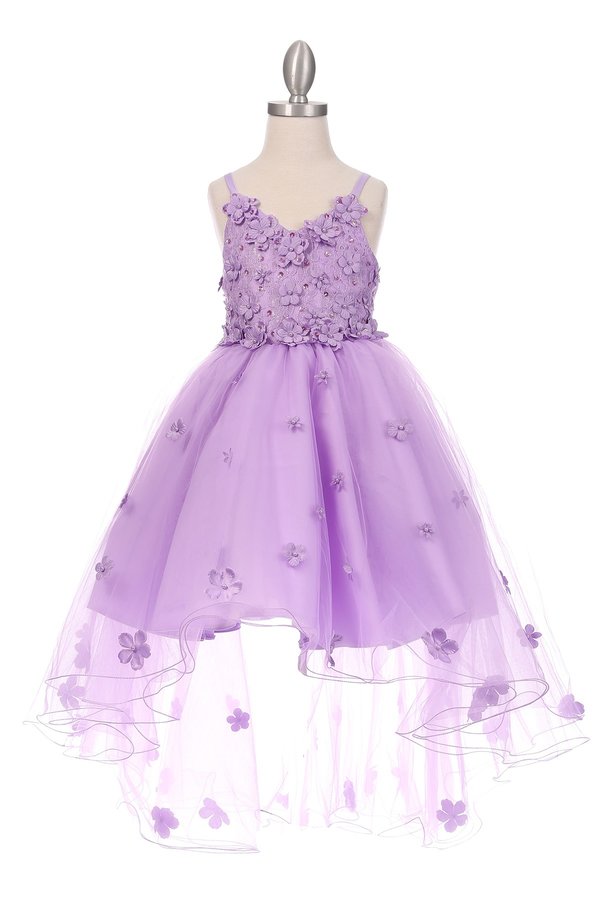Satin Tulle Party Dress by Cinderella Couture USA AS9019