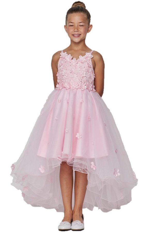Satin Tulle Party Dress by Cinderella Couture USA AS9019