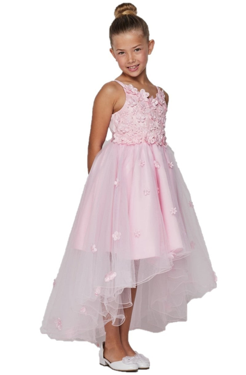 Satin Tulle Party Dress by Cinderella Couture USA AS9019