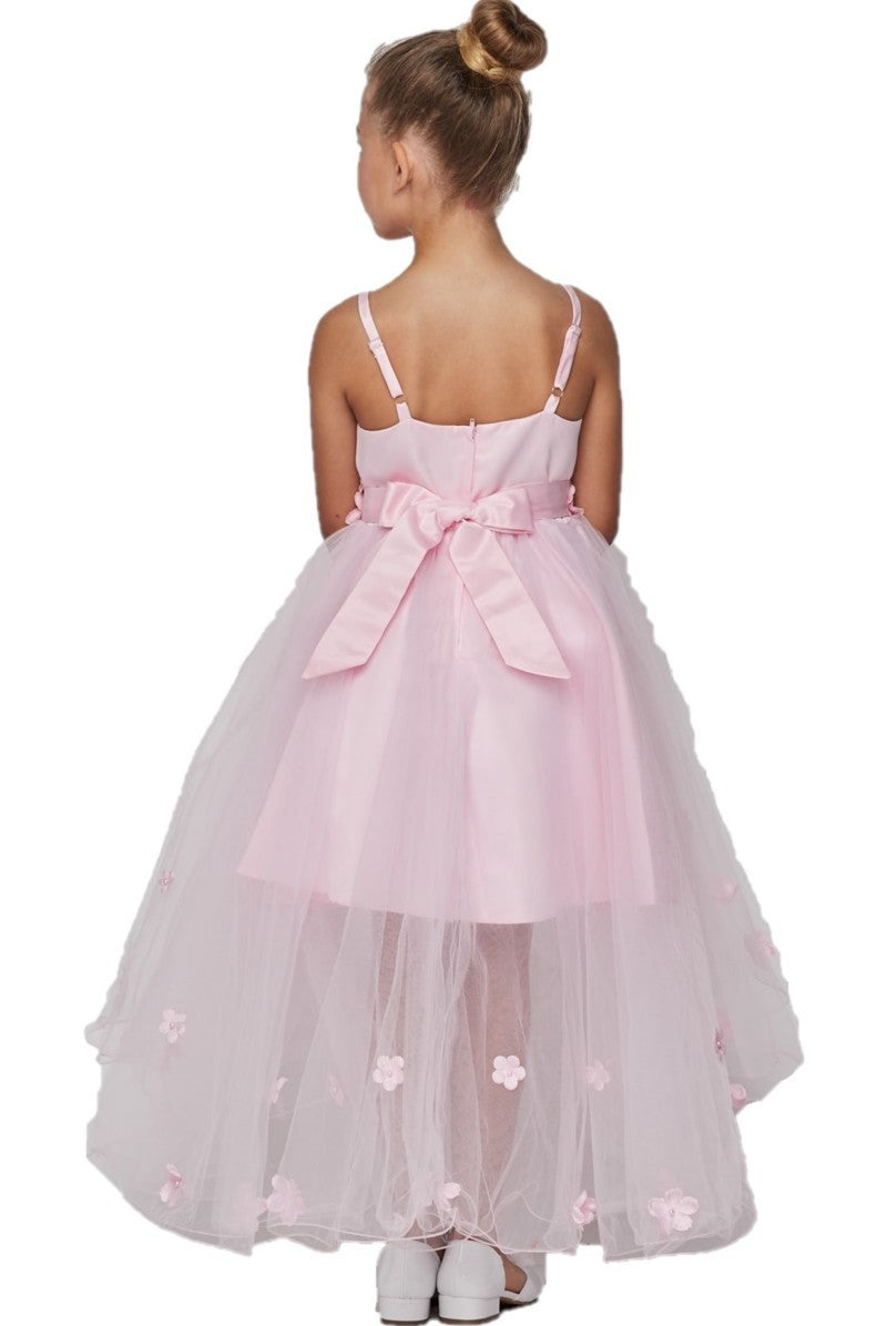 Satin Tulle Party Dress by Cinderella Couture USA AS9019
