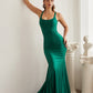 Emerald Long Stretch Mermaid Gown CD2219 - Women Evening Formal Gown - Special Occasion