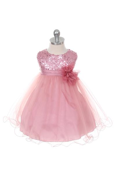 Baby Girl Sequin Party Dress- AS315 Kids Dream