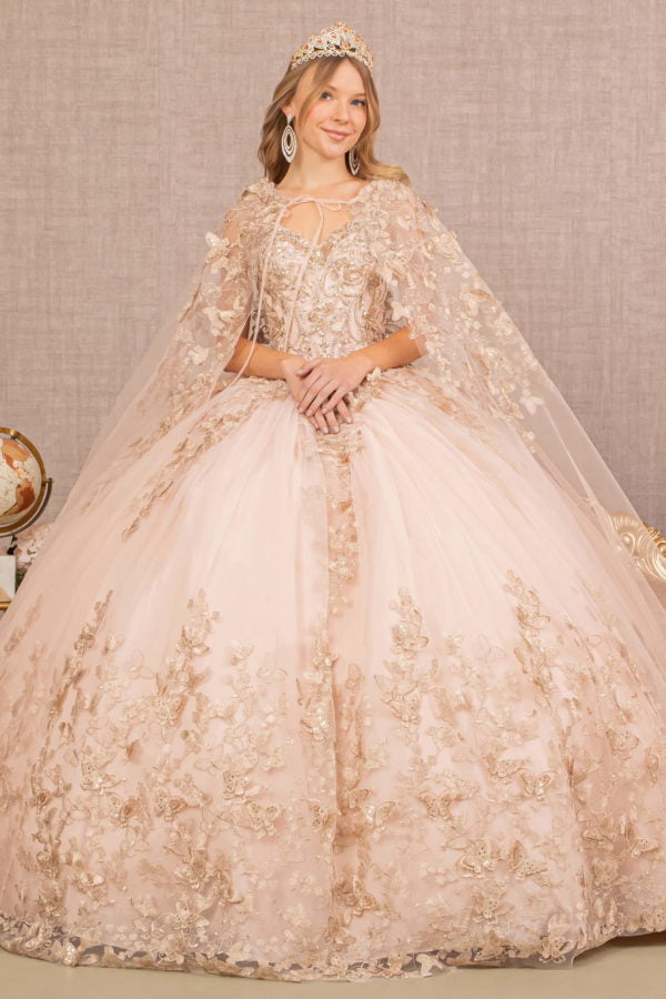 Elizabeth K GL3104 - Jewel Mesh Quinceanera Ballgown Xs / Rose Gold - Shop Elizabeth K Dresses On Couture Candy at CoutureCandy.com Elizabeth K GL3104 - Jewel Mesh Quinceanera Ballgown Xs / Rose Gold - Shop Elizabeth K Dresses On Couture Candy at CoutureCandy.com