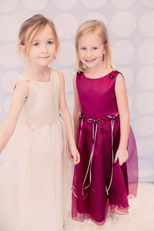 Rosebud Organza Girl Party Dress by AS149 Kids Dream - Girl Formal Dresses