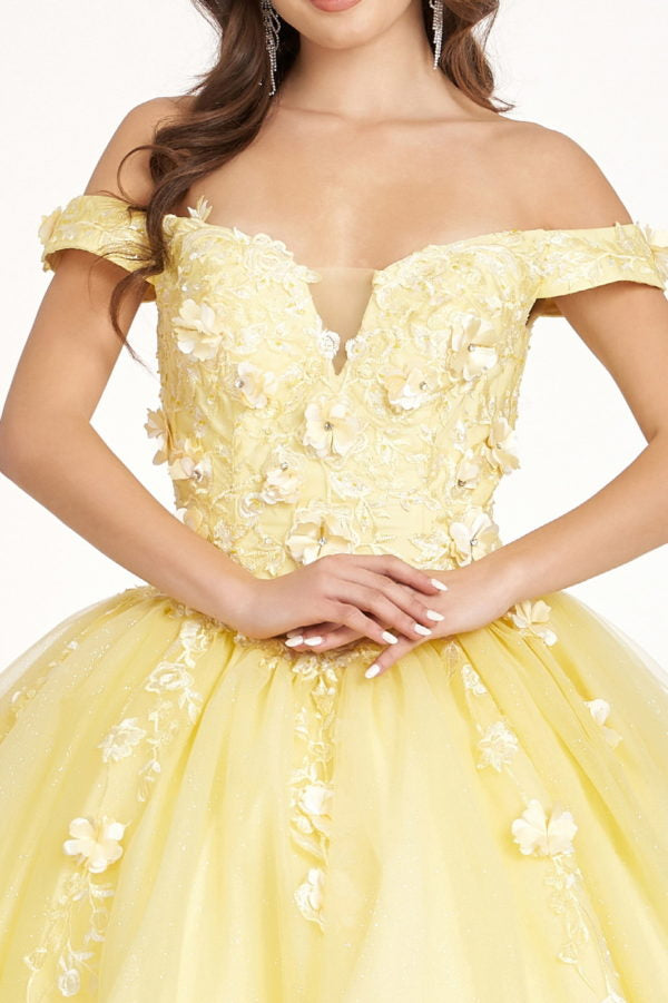 Elizabeth K - GL1958 - Embroidery Sweetheart Quinceanera Dress