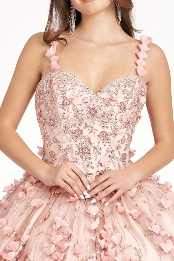 Elizabeth K - GL1959 - Embellished Bodice Sweetheart Quinceanera Dress