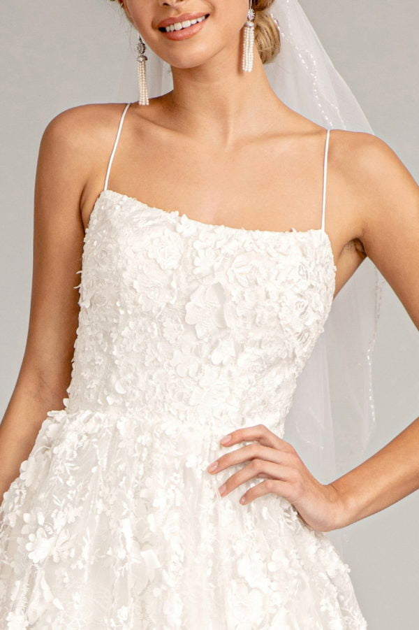 Elizabeth K - GL1985 - Floral Embroidered Sweetheart A-Line Bridal Gown