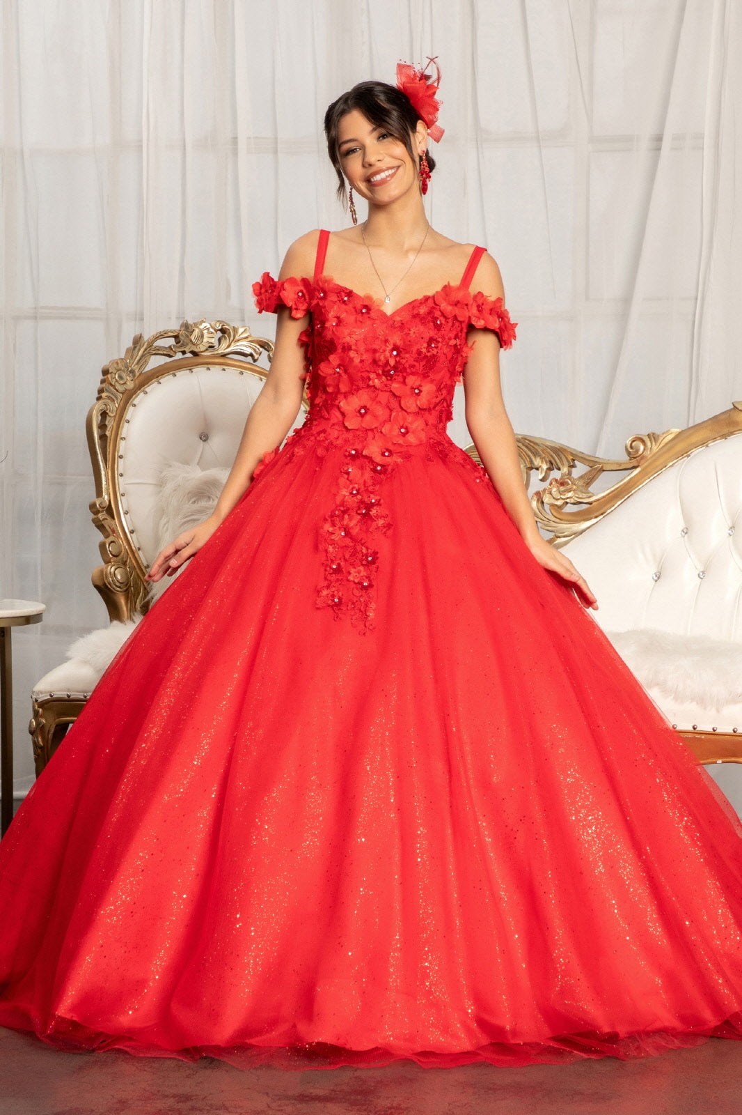 Elizabeth K - GL1988 - Embroidery Sweetheart Ballgown Quinceanera Dress