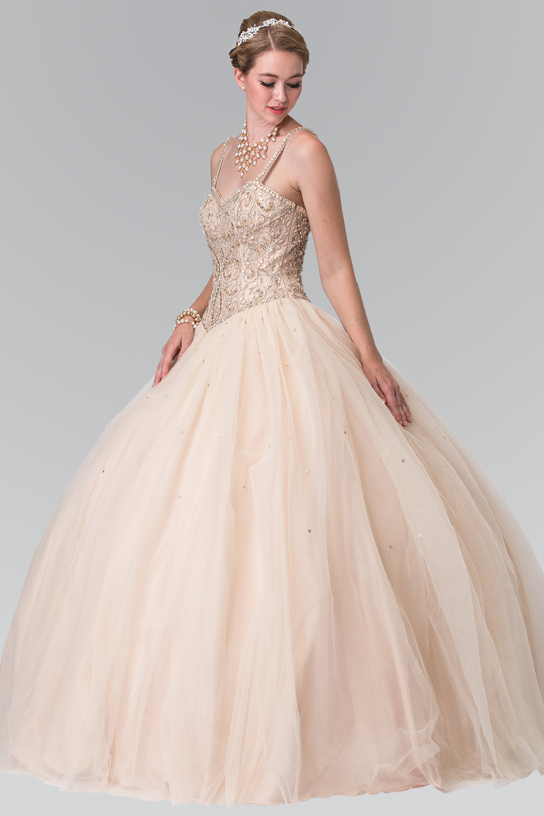 Elizabeth K - GL2350 - Sweetheart Neckline Quinceanera Dress