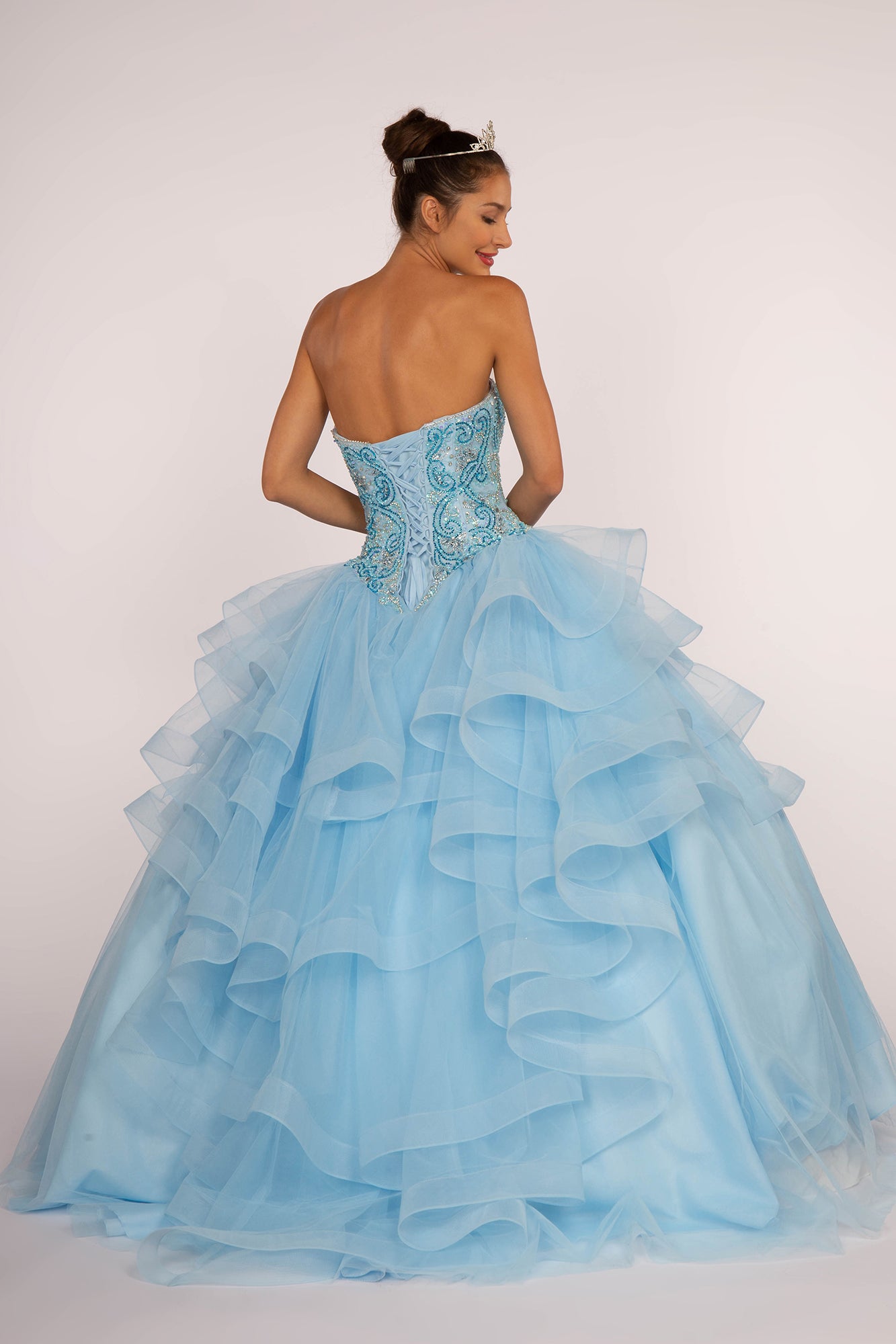 Elizabeth K - GL2515 - Rhinestone Sweetheart Quinceanera Dress